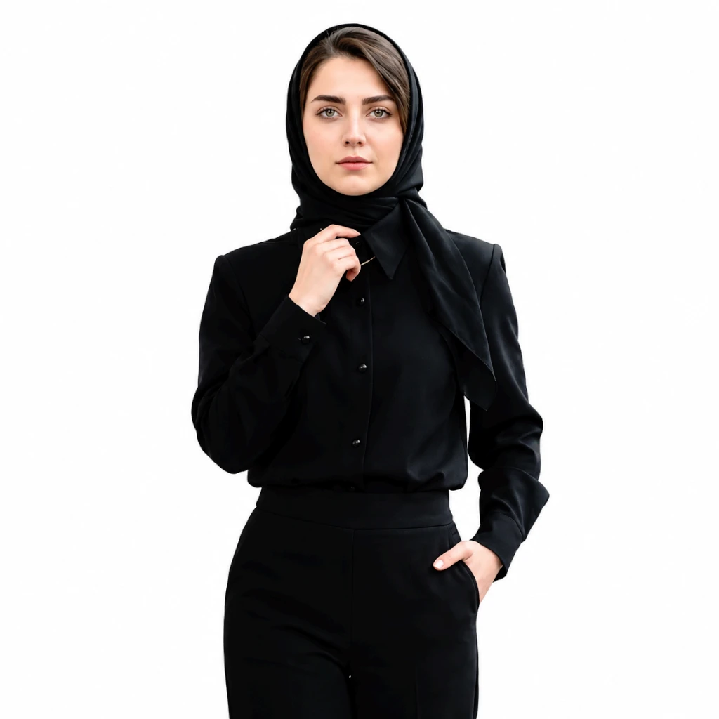 شومیز زنانه مازراتی پرتراکم مدل نایلا