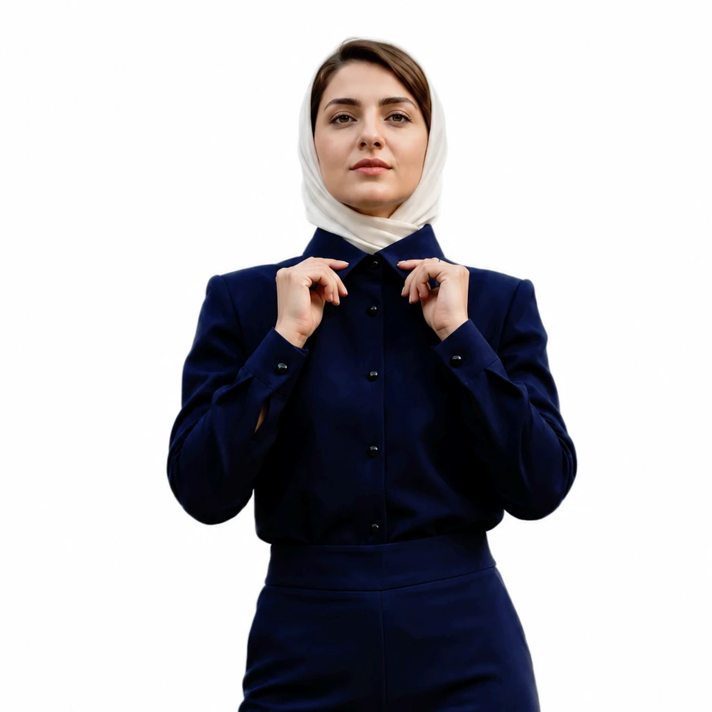 شومیز زنانه مازراتی پرتراکم مدل نایلا